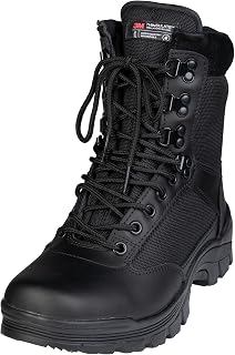 Botas Mil-Tec SWAT, color negro, para trekking, de montaña, talla 37-50, color Negro, talla 38 EU