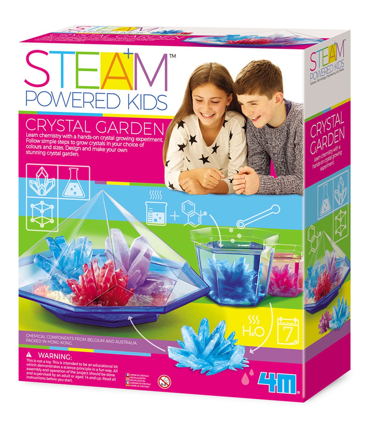 4MSteam Powered Kids - Crystal Garden