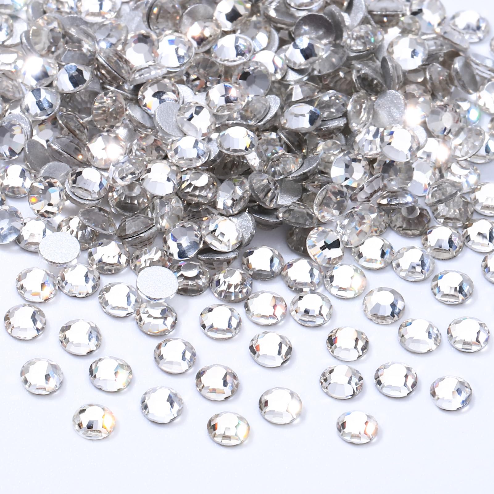 2880PCS Crystal Clear SS8 Flatback Rhinestones(2.3–2.5mm)