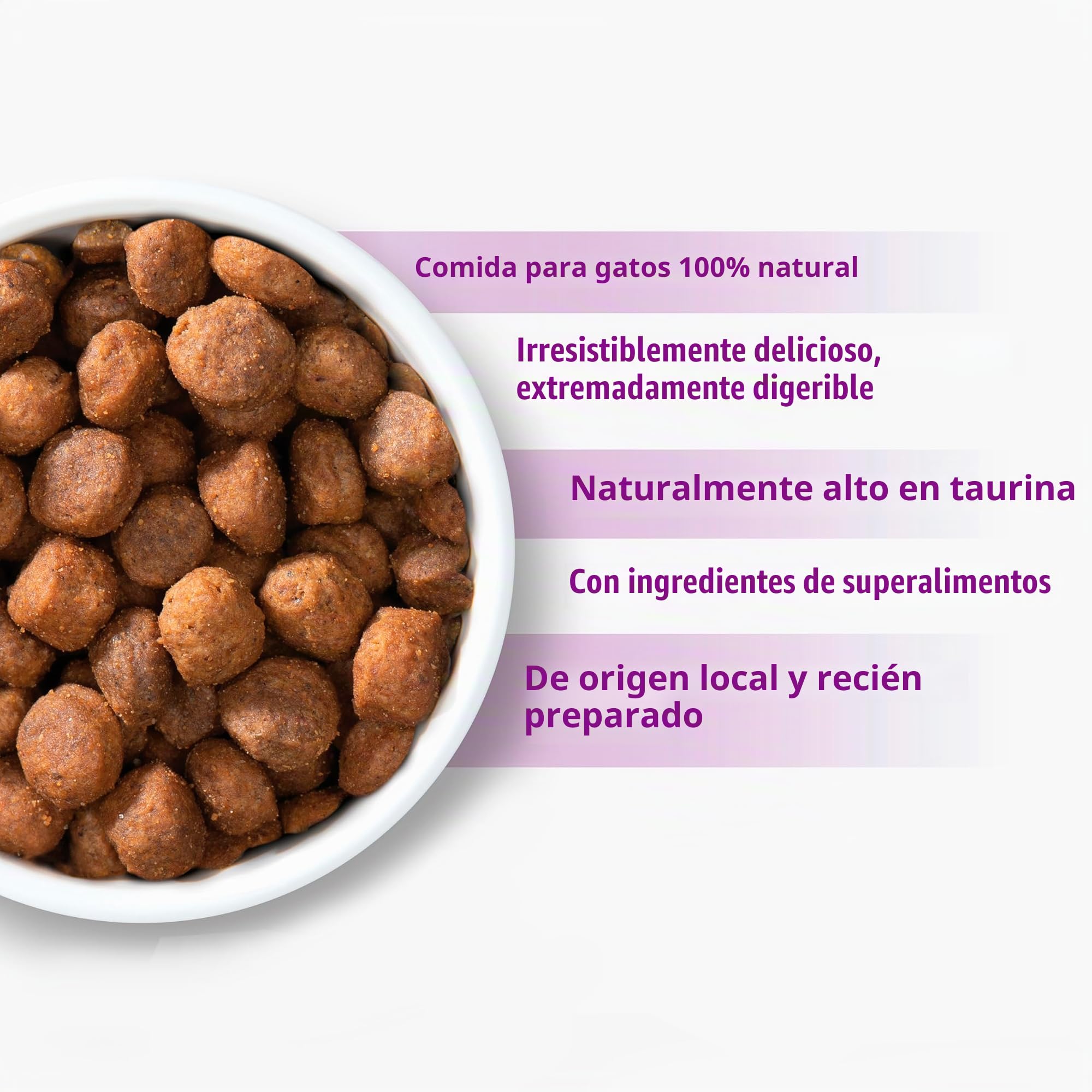 Pienso para Gatos Adulto Catit Recipes -Receta de Aves, 2 kg (Paquete de 4)