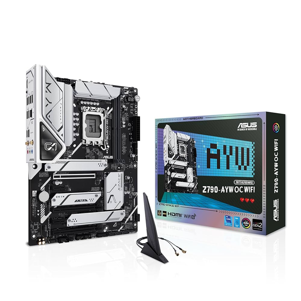 Amazon | ASUS Z790-AYW OC WIFI intel 第14・13・12世代 CPU