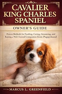 CAVALIER KING CHARLES SPANIEL OWNER’S GUIDE : Proven Methods for Feeding, Caring, Grooming, and Raising a Well-Trained Companion from Puppyhood