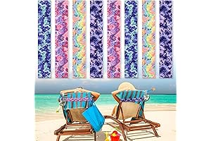 Boao Towel Straps for Beach Chairs, 8 Pack, 15.75 x 1.97 Inches,...