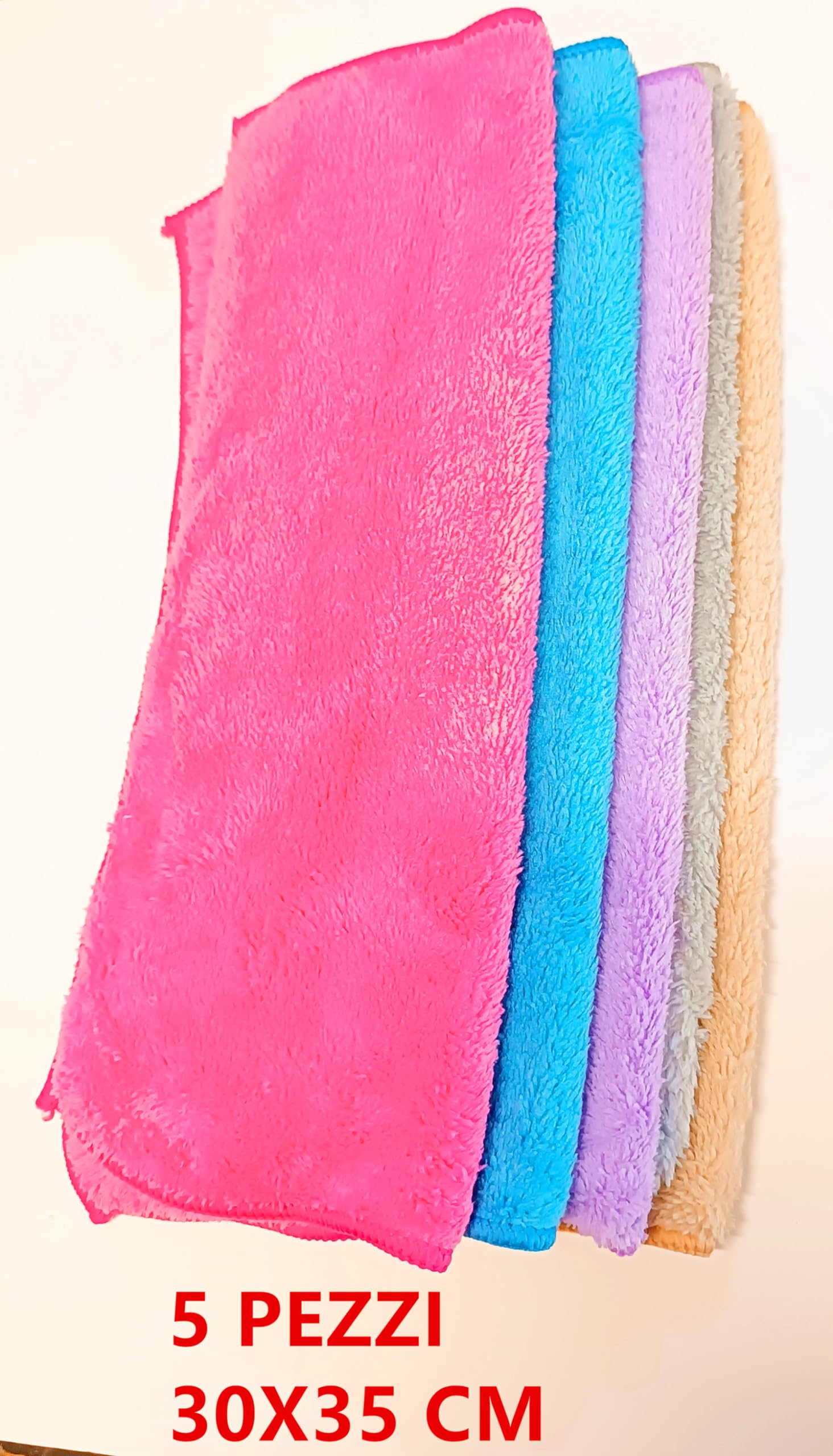 Lntyq Panni Per La Pulizia 30x30cm, Confezione Da 10 Panni Magici Riutilizzabili In Microfibra Spessa Per Finestre Specchi Auto Bagno Cucina Ufficio 85454222