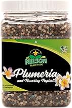 Nelson Plumeria Plant and All Flowering Tropicals Food Ferns Orchids Lilys In Ground Container Patio Grown Granular Fertilizer NutriStar 5-30-5 (2 lb)