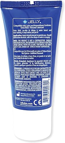 Miniatura 2 de ID Jelly Gel lubricante personal a base de agua, fabricado en Estados Unidos por ID Lubricants para un lubricante más grueso que se mantiene donde
