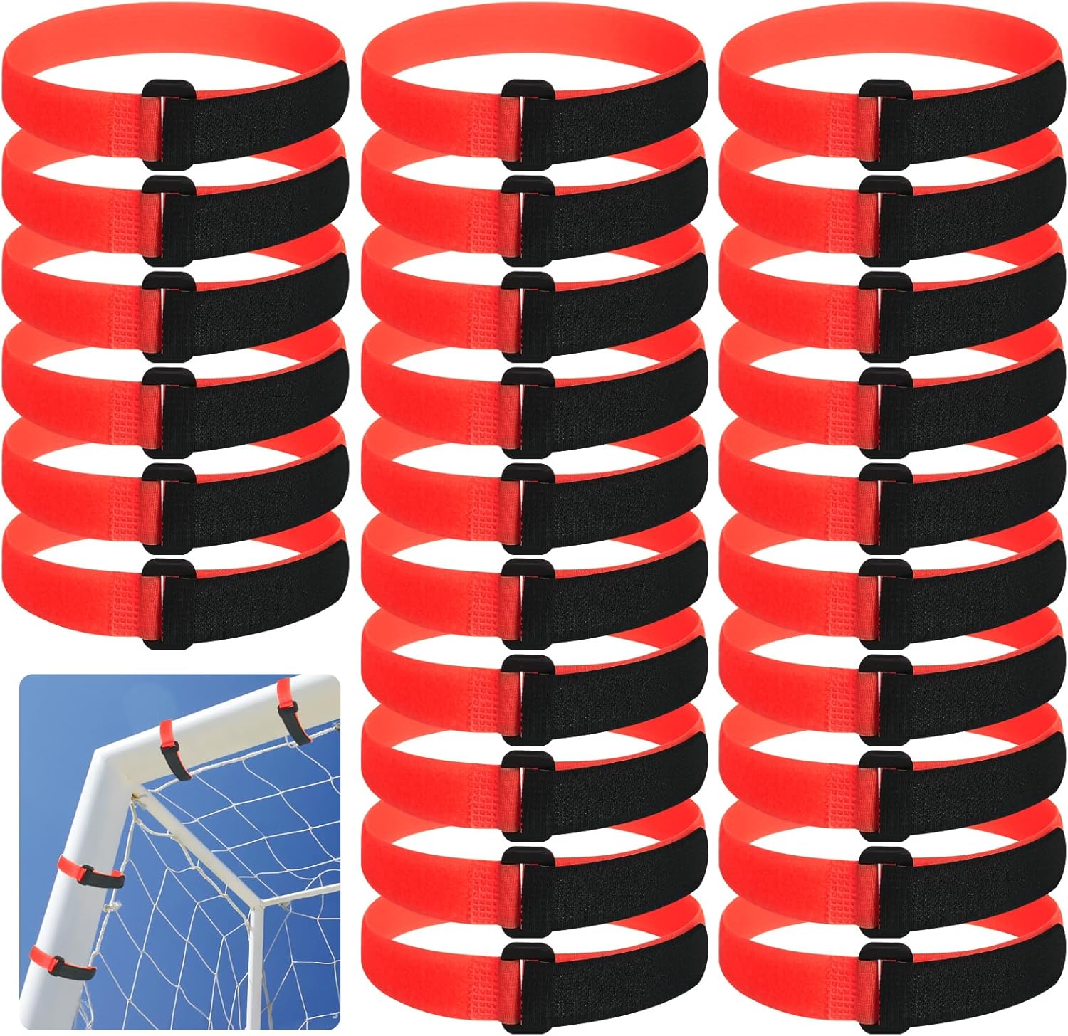 Soccer Goal Net Straps Attachment 50pcs Attachment
