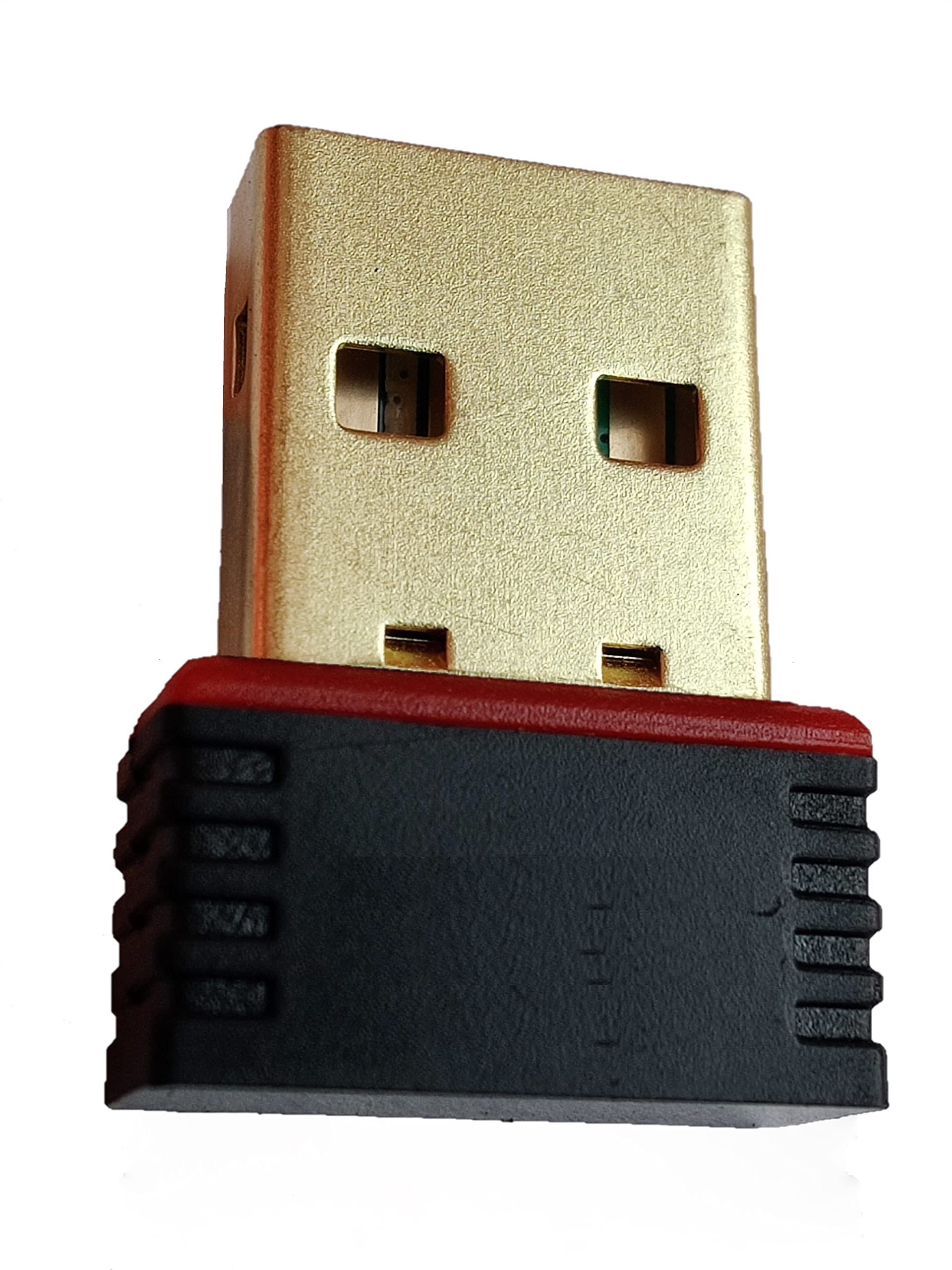 Anjo Wireless Mini USB 2.0 WiFi Receiver Adapter Dongle 2.4GHz with 1000 Mbps Speed/Long-Range/WiFi Sharing/WPS/802.11A/B/G/N for Laptop/Desktop and Support Windows/XP/Vista/Linux/Mac etc. (Black)-image-32