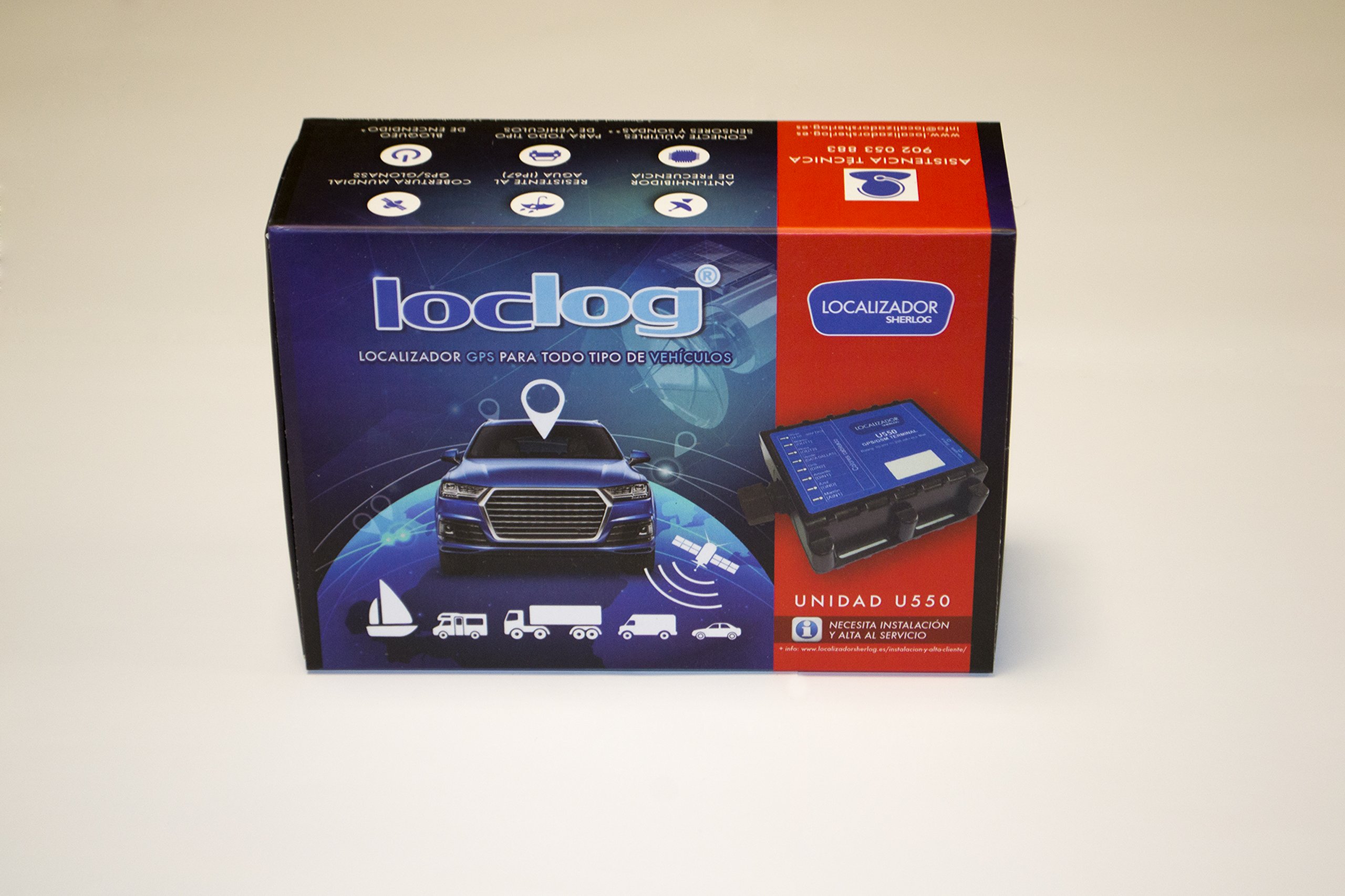 LOCALIZADOR GPS/GLONASS U550 SHERLOG