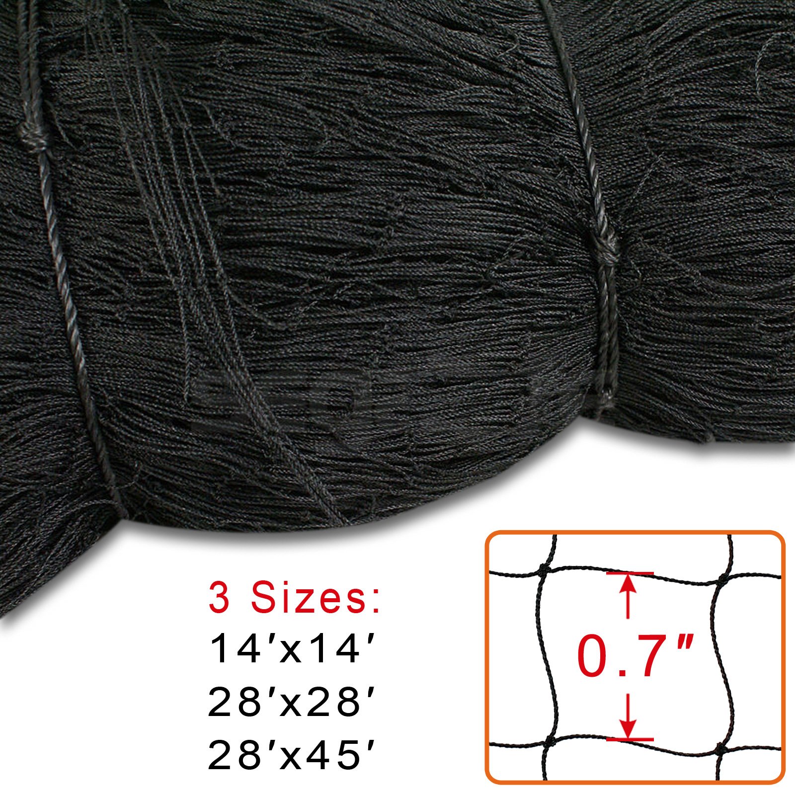 Strong Camel Pond Netting Pool Protective Cover Netting 0.7