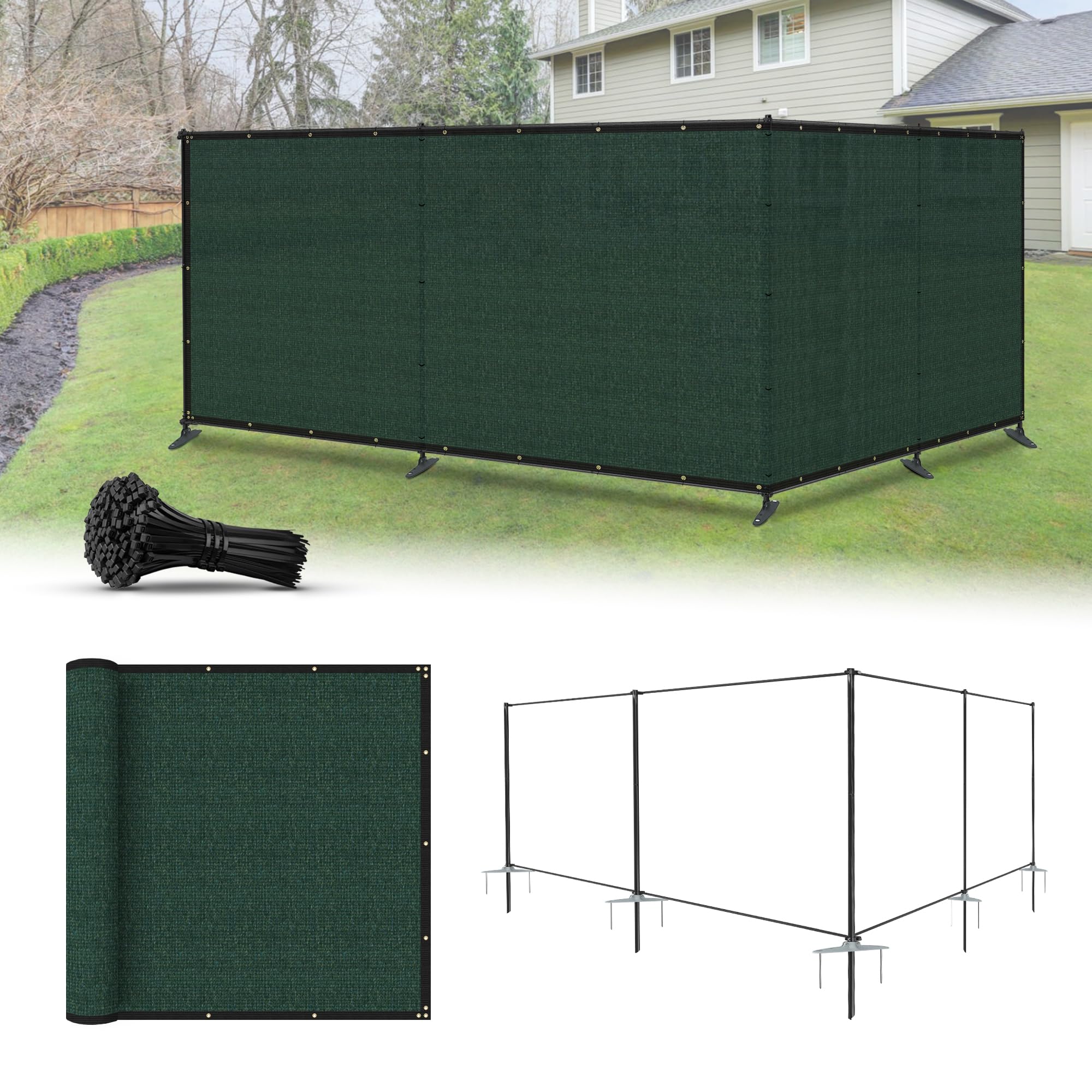 INFRANGE Freestanding Privacy Fence