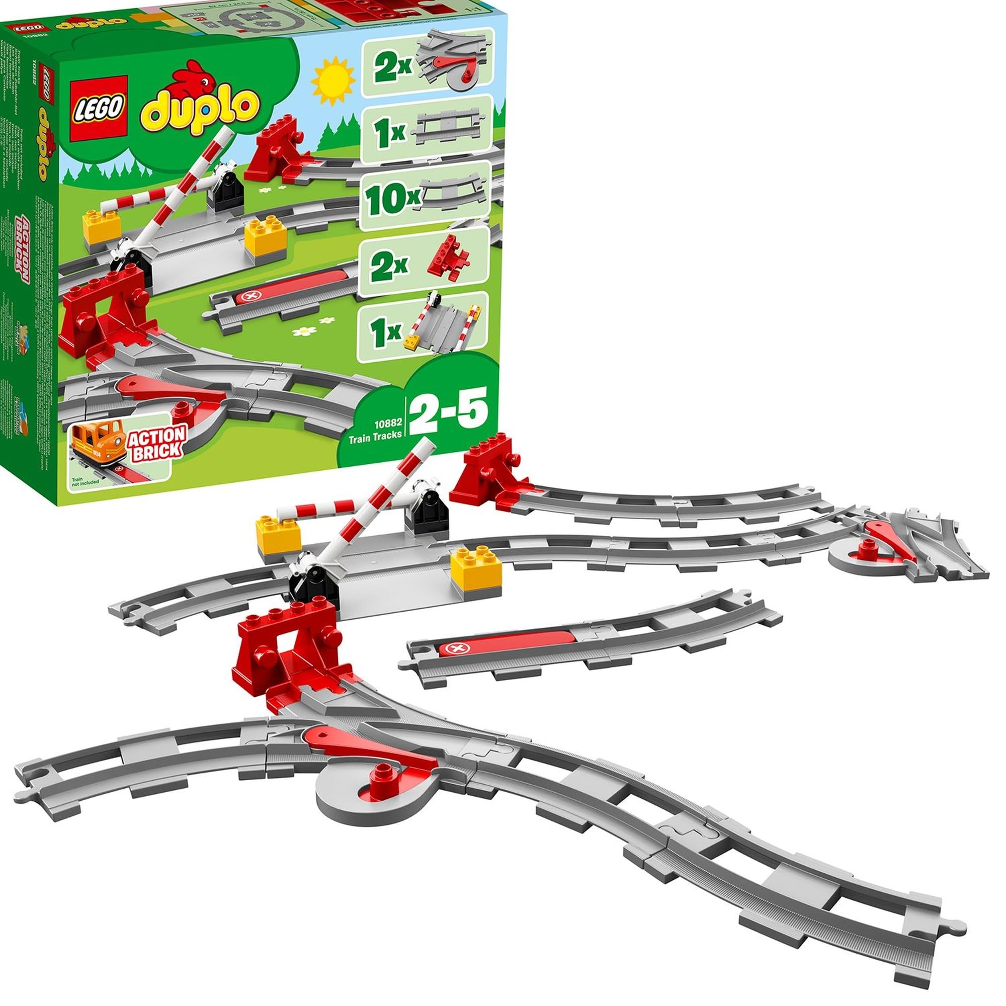 レゴ　デュプロ　はじめてのトレインセット　鉄道橋　踏切　セット売り　美品 レゴ デュプロ はじめてのトレインセット 鉄道橋 踏切 セット