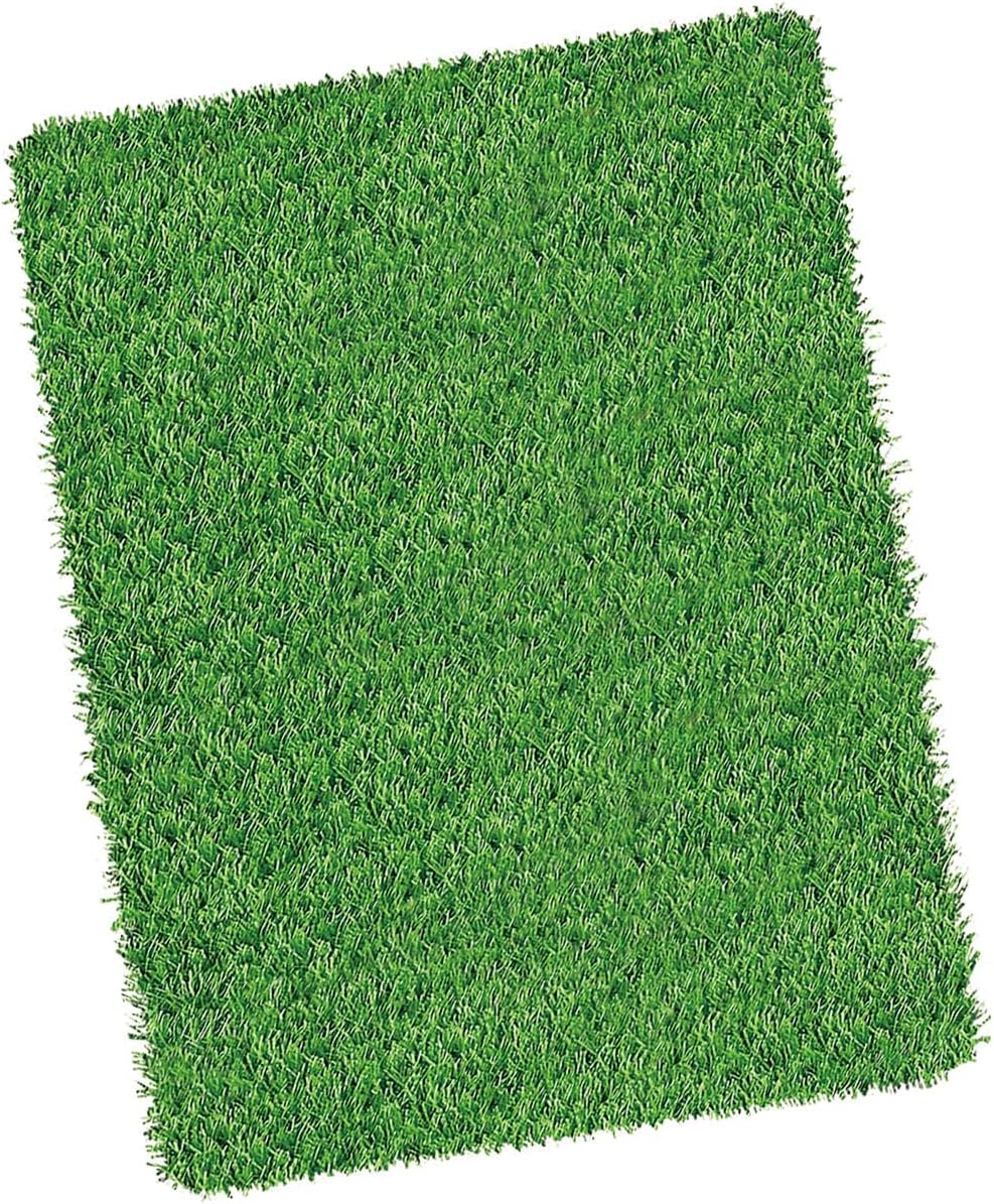 SSRIVER Artificial Pee Grass for Dogs Grass Mat for Puppy Pet Turf Fake Grass Reusable Pad for Dog Potty Training Indoor and Outdoor Use Verdigris Green 30