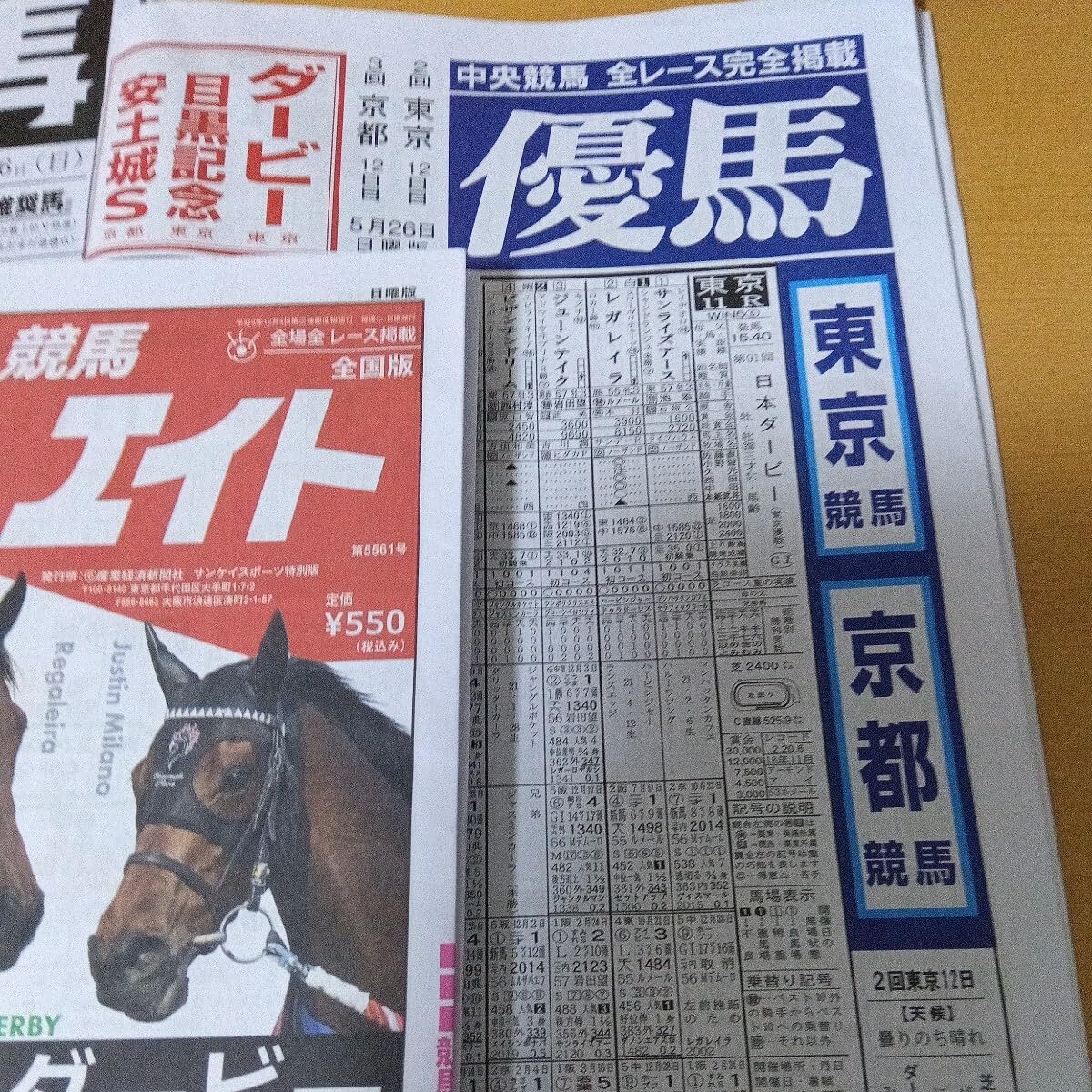 Amazon.co.jp: 競馬 エイト 優馬 勝馬 第91回日本ダービー 東京優駿 