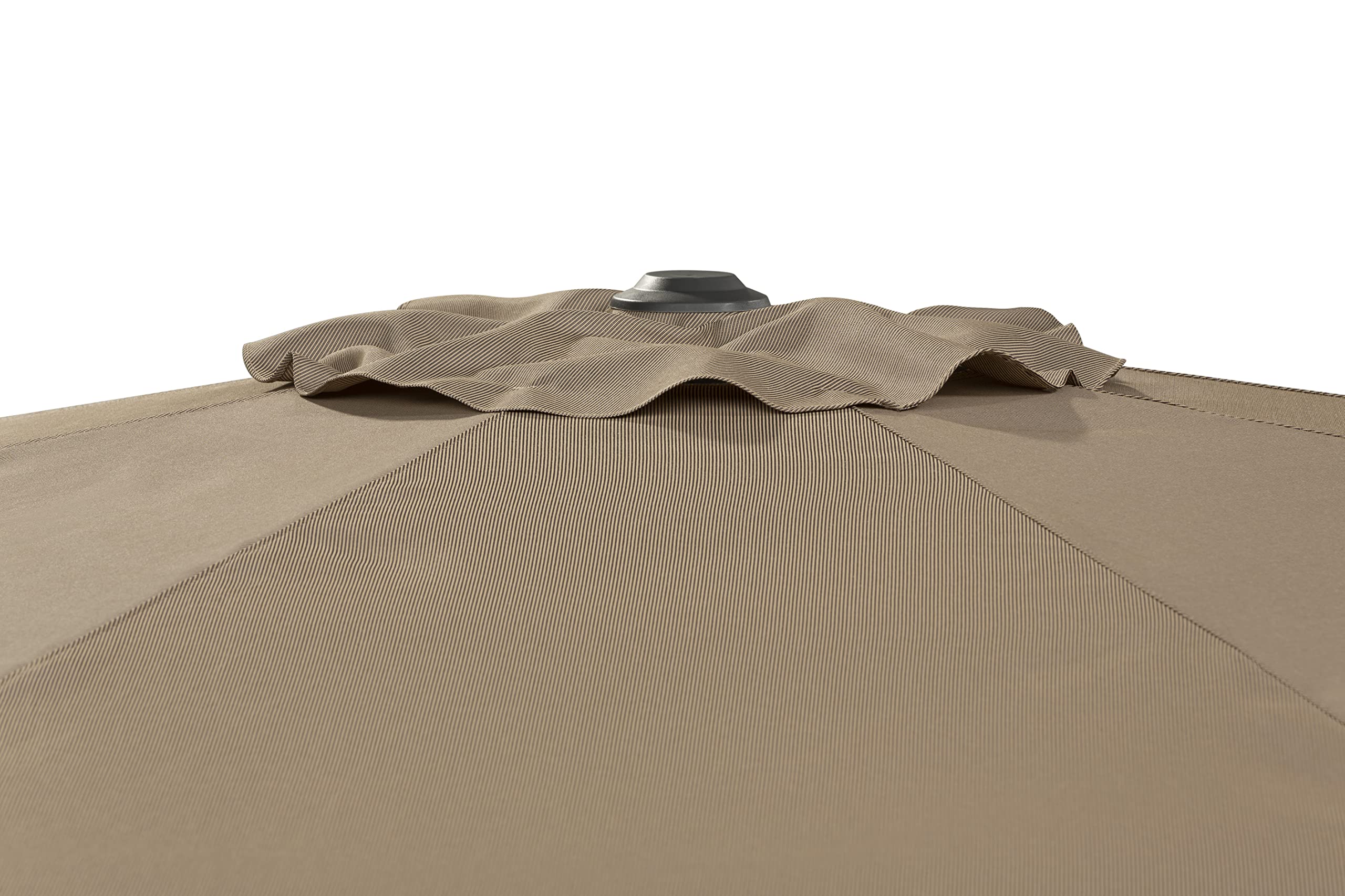 Schneider Sonnenschirm Korsika, natur, 320 cm rund, 711-81, Gestell Alu/Stahl, Bespannung Polyester, 8.1 kg