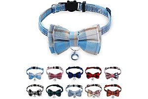 Charming Bowtie Cat Collars for Dapper Felines