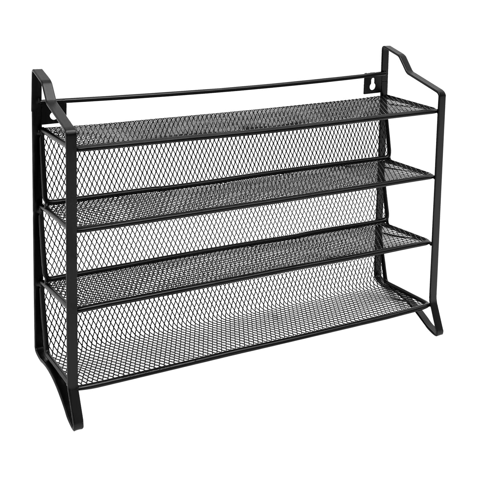 Organizzatore portaspezie con 28 barattoli vuoti per spezie da cucina a 4 livelli con portata di 34,5 x 23,5 cm