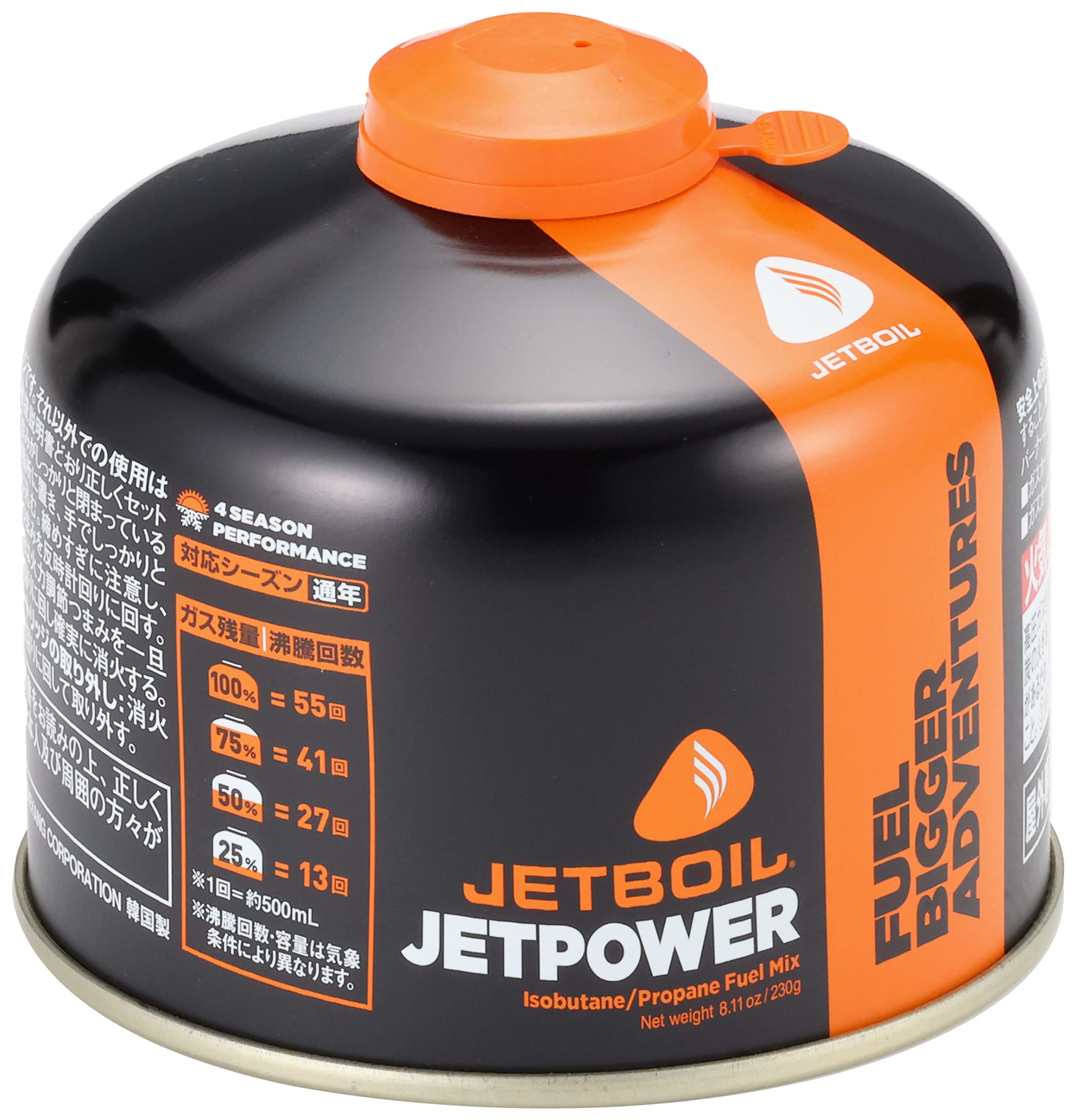 Amazon | JETBOIL(ジェットボイル) ジェットパワー 100G / 230G