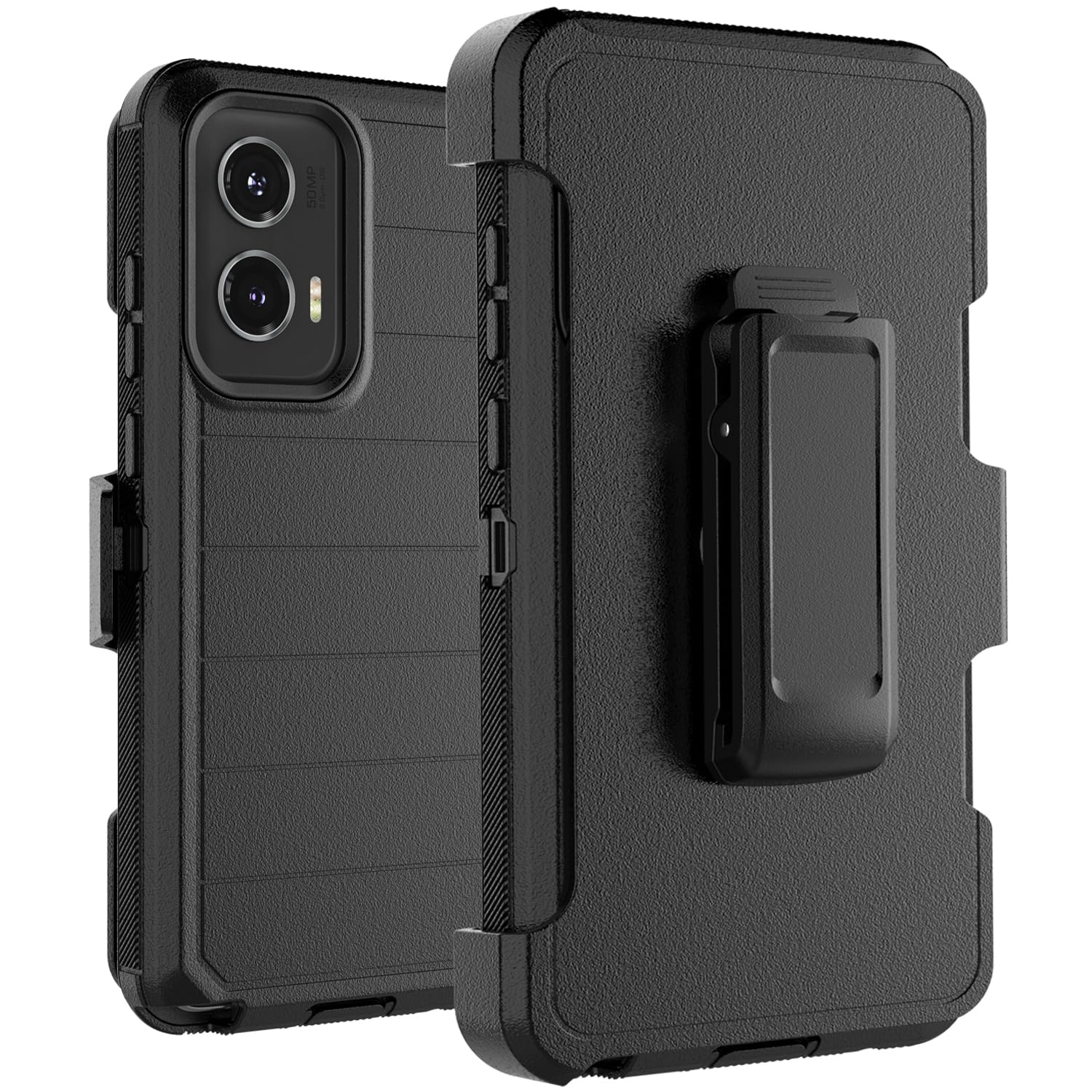 Takfox Moto G Stylus 5G 2024 Case, for Motorola G Stylus 2024 5G Belt Clip Holster Phone Case [Built-in Screen Protector] Kickstand Protective Rugged