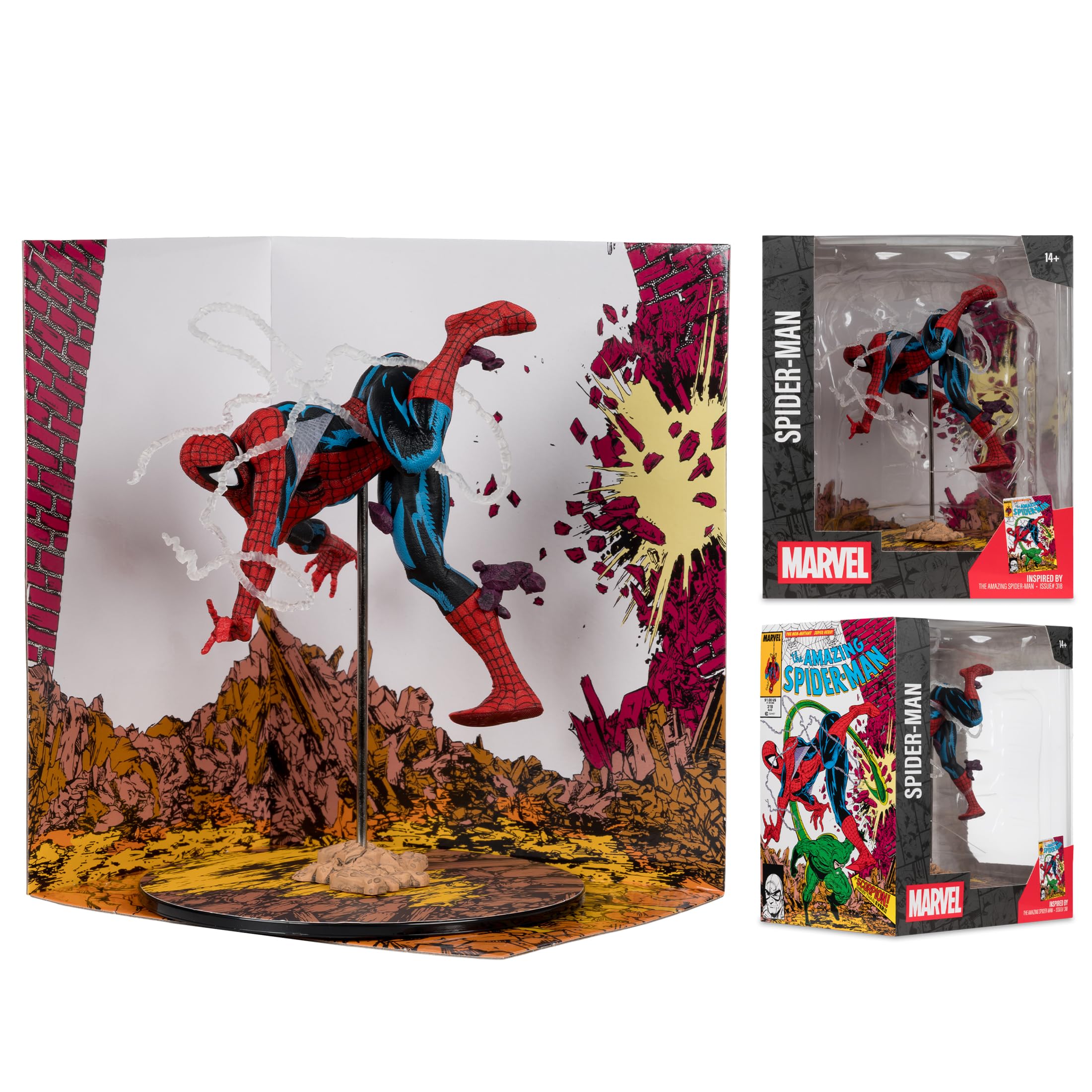 Amazon.co.jp: マーベルコレクション スタチュー 1/10 スパイダーマン
