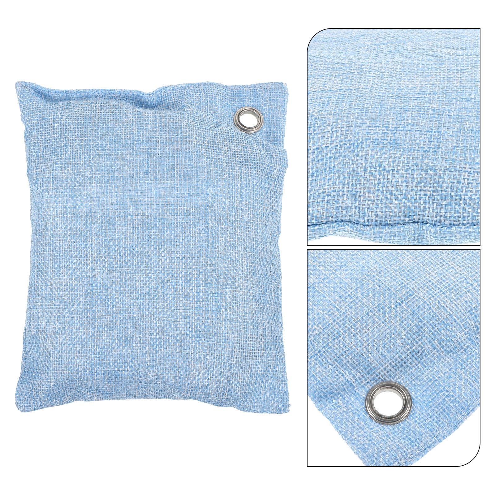 MAGICLULU 4piezas Bolsas de Activado de Bambú Desodorizantes y Purificadoras de Aire para Hogar Coche y Armarios Atrapaores de Olores y Humedad Paquete Reemplazable para Ambiente Fresco