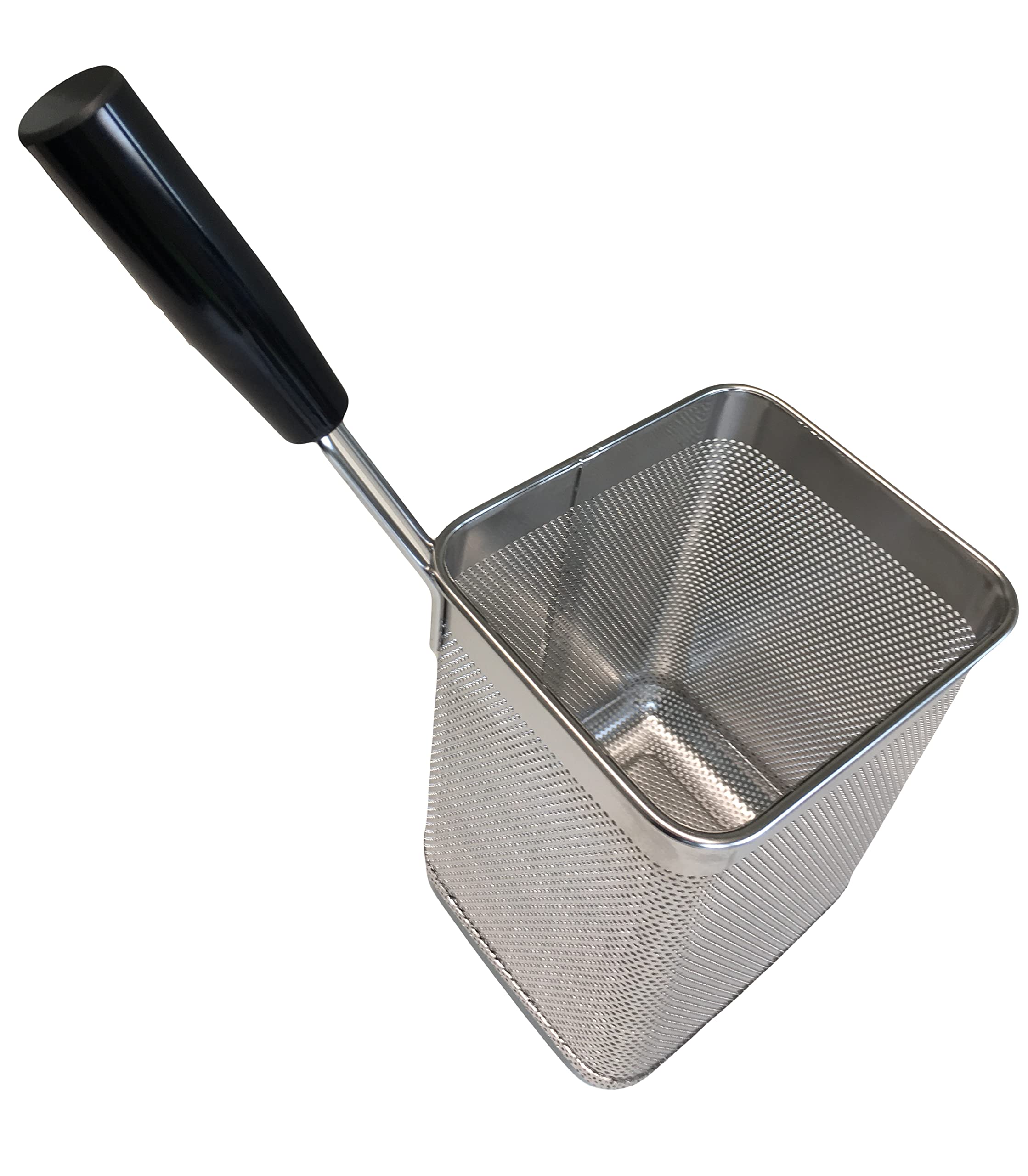 FBR0282 - CESTINO MADE IN ITALY CUOCIPASTA PROFESSIONALE 1/6 SINISTRO 143X163X215H MM IN ACCIAIO INOSSIDABILE AISI 304 CESTELLO CUOCI PASTA INOX GN 1/6