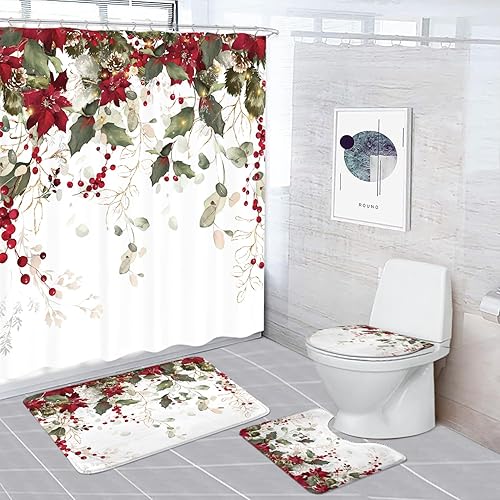 Miniatura 13 de Miyotaa Juego de cortina de ducha retro a cuadros de 60 pulgadas de ancho x 71 pulgadas de alto, 70, colorido, estético, moderno, pastel, Y2K,