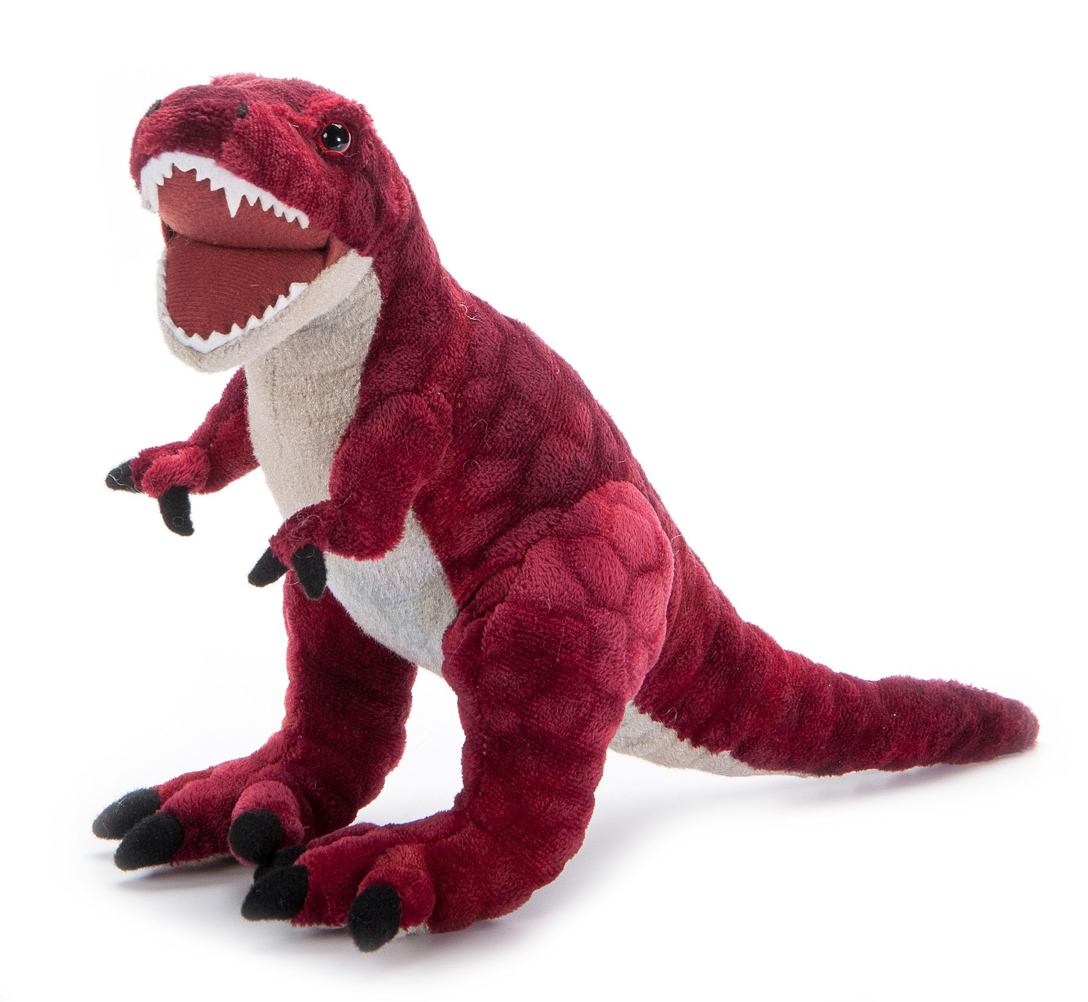 The Petting Zoo T-Rex Dinosaur Stuffed Animal Plushie, Gift for Kids, Dinosaur Animals, Red T-Rex Dinosaur Plush Toy 20 inches