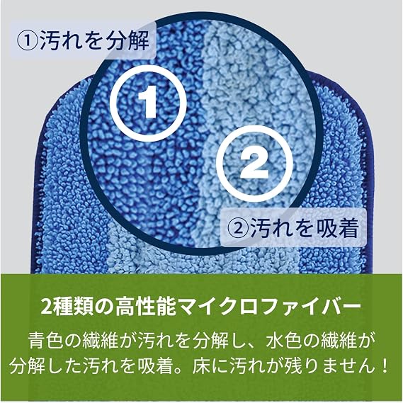 Bona Mop Replacement Cloth Pad Microfiber Mop Floor Mop for Flooring Mop High Absorption Pads