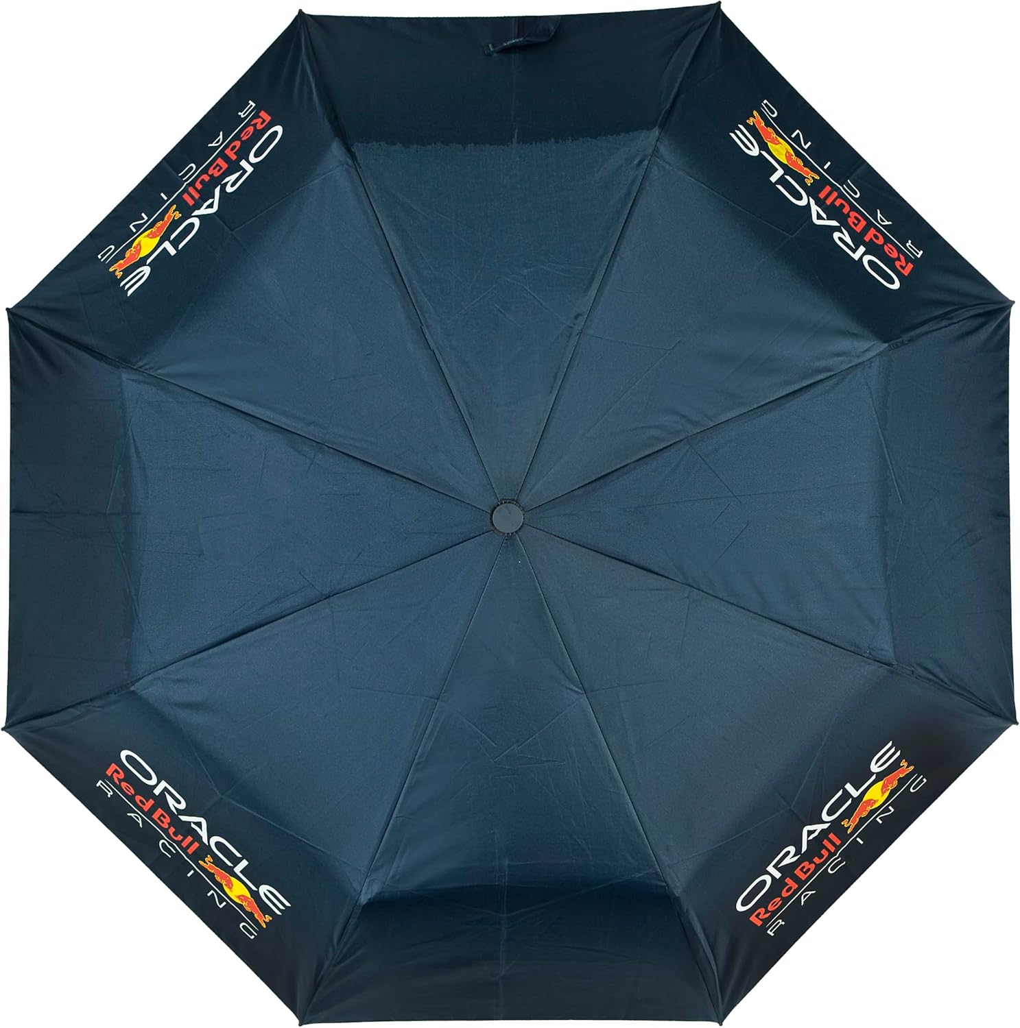 Undercover - Red Bull Racing Folding Umbrella - Automatic Folding Umbrella with 4 Printed Panels - Polyester, Fiber Frame, Plastic Handle - Red Bull Racing Licensed Product -