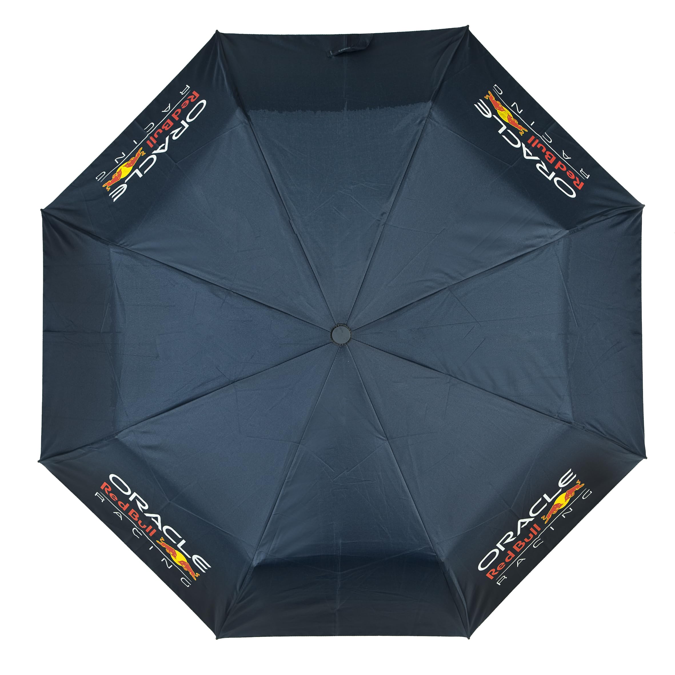 Undercover - Ombrello tascabile Oracle Red Bull Racing - Ombrello automatico pieghevole con 4 pannelli stampati - Poliestere, struttura in fibre, manico in plastica