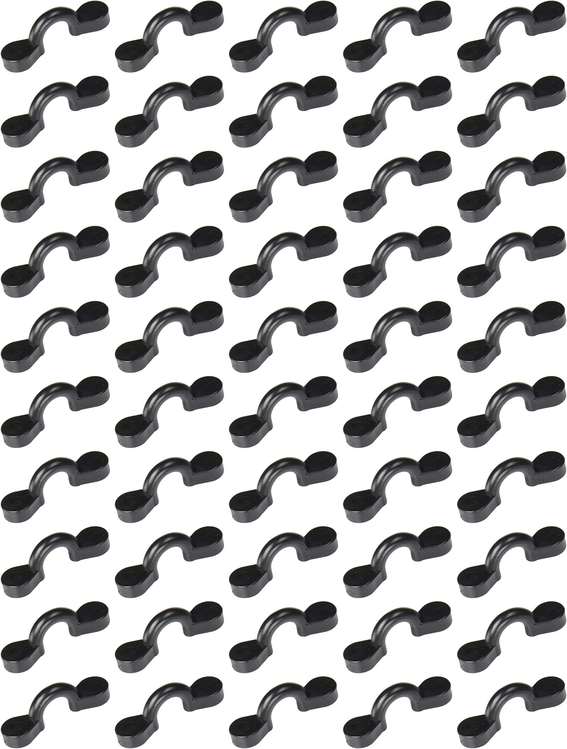 50 Kayak Pad Eye - Deck Loops - Tie Downs Nylon Bungee Pad Eye for Kayaks, Canoes or Boats (Fit: Emotion Kayaks, Feelfree Kayaks, Pelican Kayaks, Native Kayaks, Hobie Kayaks)