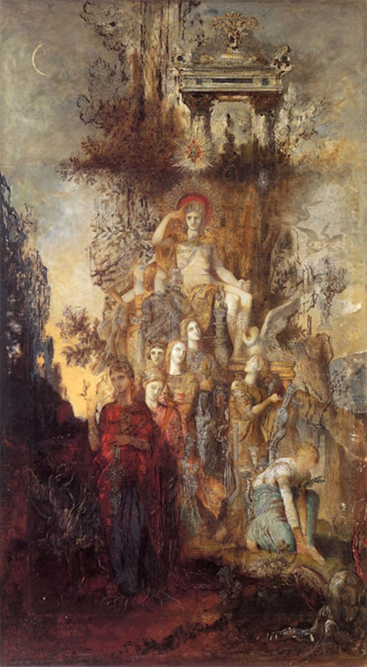 Lienzo de Gustave Moreau de 60x90cm: arte que ilumina y transforma tu hogar 5