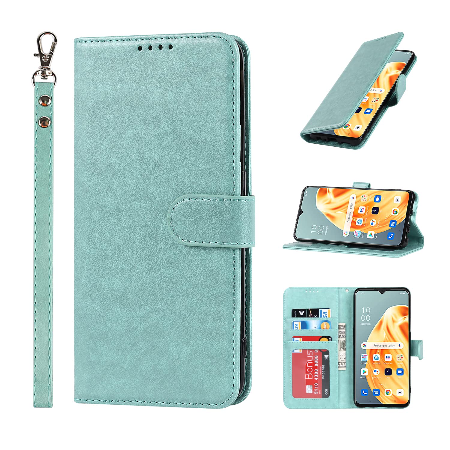 Amazon.co.jp: Oppo Reno 3A ケース 手帳型 Reno3 A ケース Reno 3 A