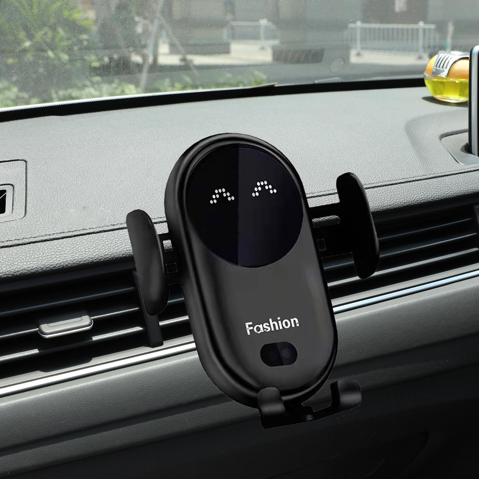 Caricabatterie da auto con supporto per telefono, supporto per