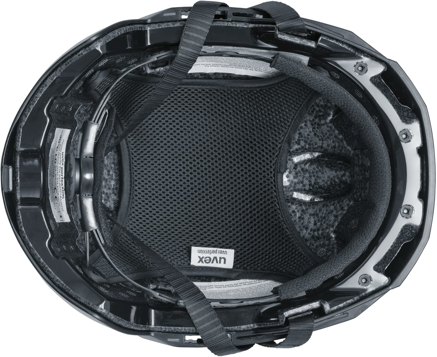 uvex perfexxion kask ochronny – kask do pracy i wspinaczki górskiej – biały