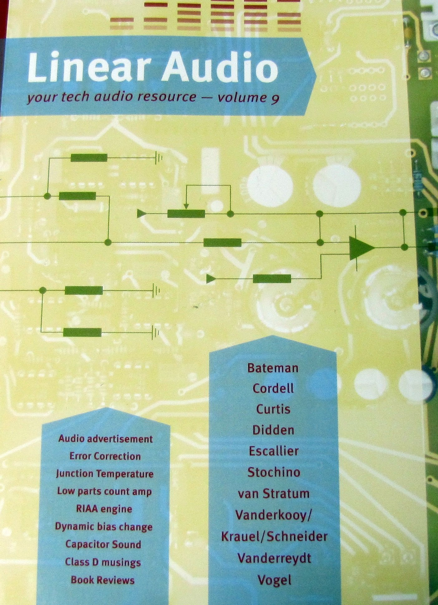 Linear Audio Vol 9: Volume 9