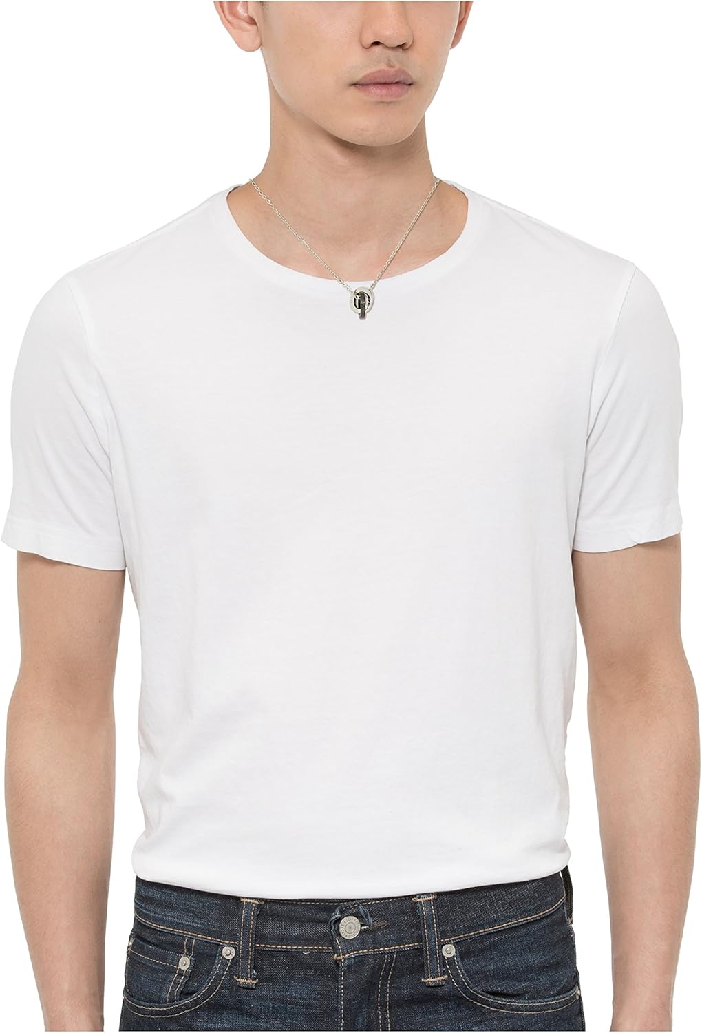 [ライオンハート] キュービックジルコニア(CZ) ステンレス Stainless Steel ネックレス 04N135SM