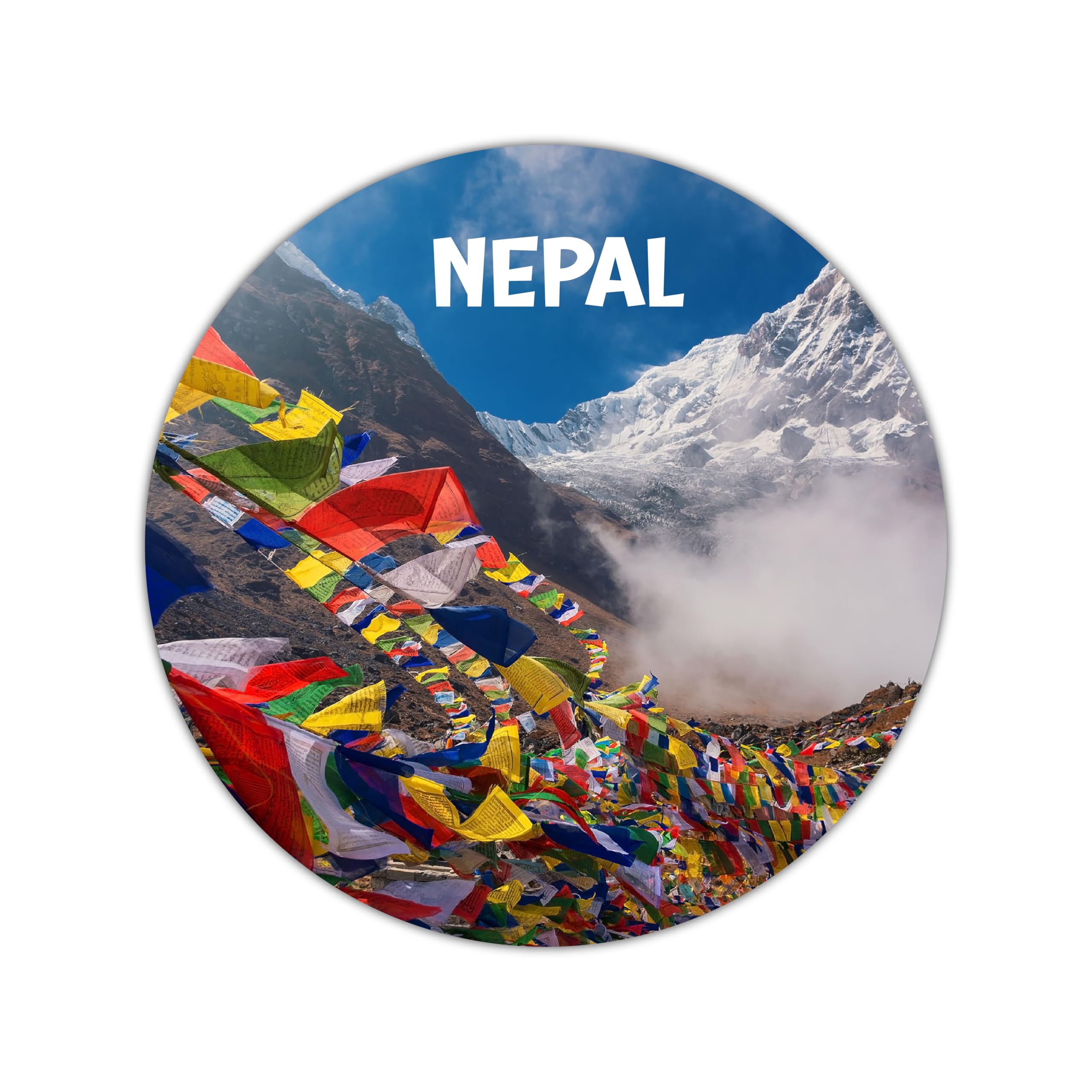 BIRDS MIND Nepal Round Fridge Magnet for Office-Door-Home-Kitchen & Refrigerator-DoorDecoration Multicolor Wooden Travel Souvenir Gift L X H 3 X 3 Inch (B0DFW8GF26) Amazon Price History, Amazon Price Tracker