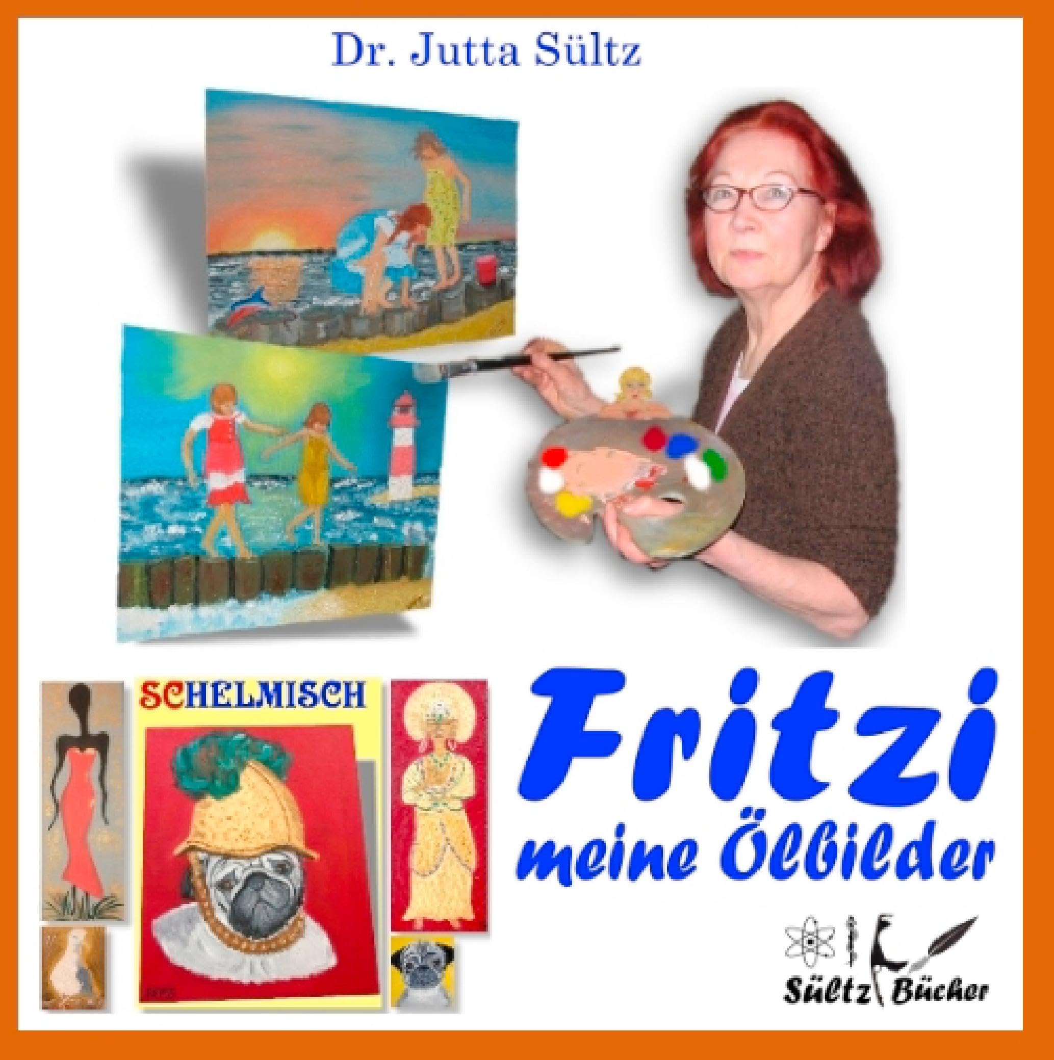 Fritzi Meine Ölbilder tableau moderne art mural peinture à l'huile sur toile salon
