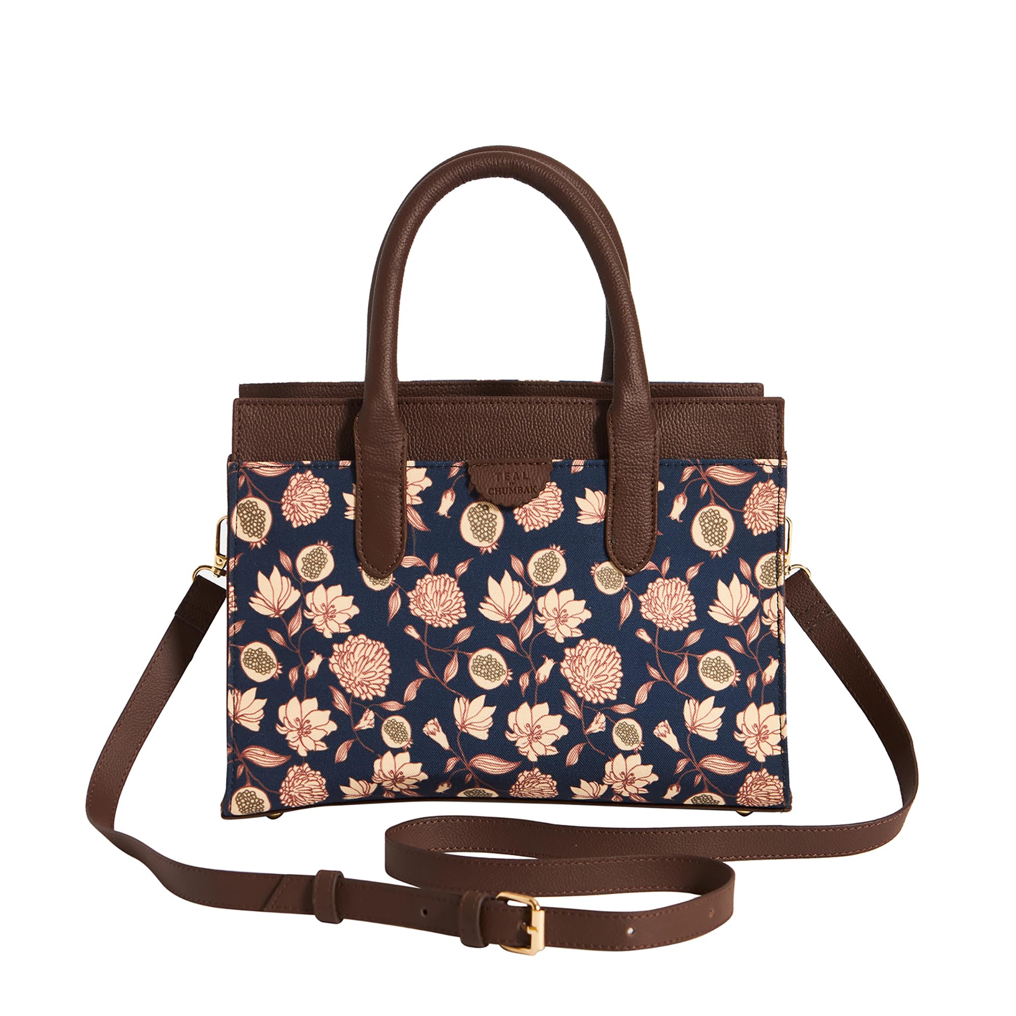 TEAL BY CHUMBAK Office Tote Bag for Women | Stylish Shoulder Bags for College | Professional Canvas Tote Bag | Laptop-Friendly College Bag (B0D95SSK7F) Amazon Price History, Amazon Price Tracker
