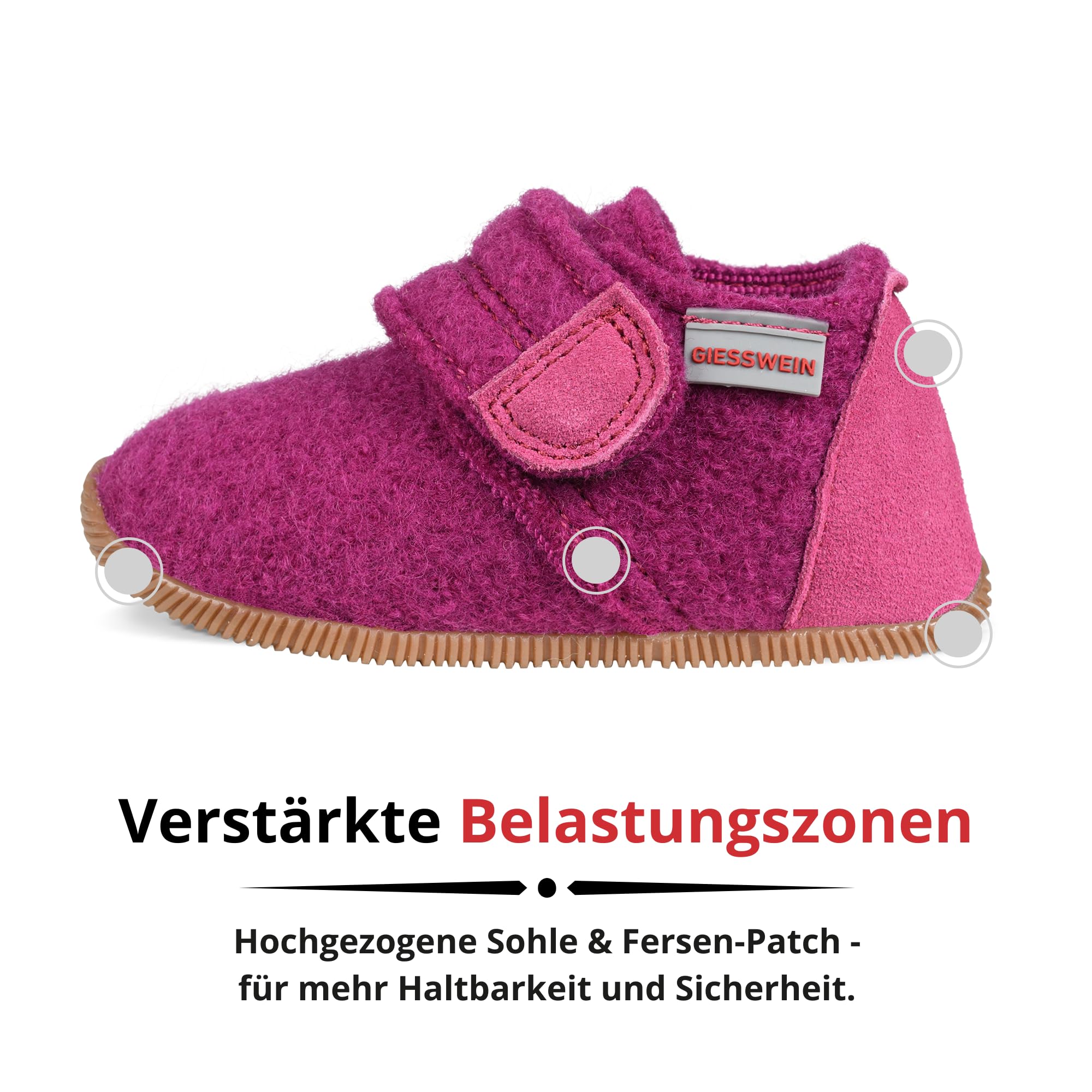 Giesswein Uniseks - niemowlęta Oberstaufenkapcie