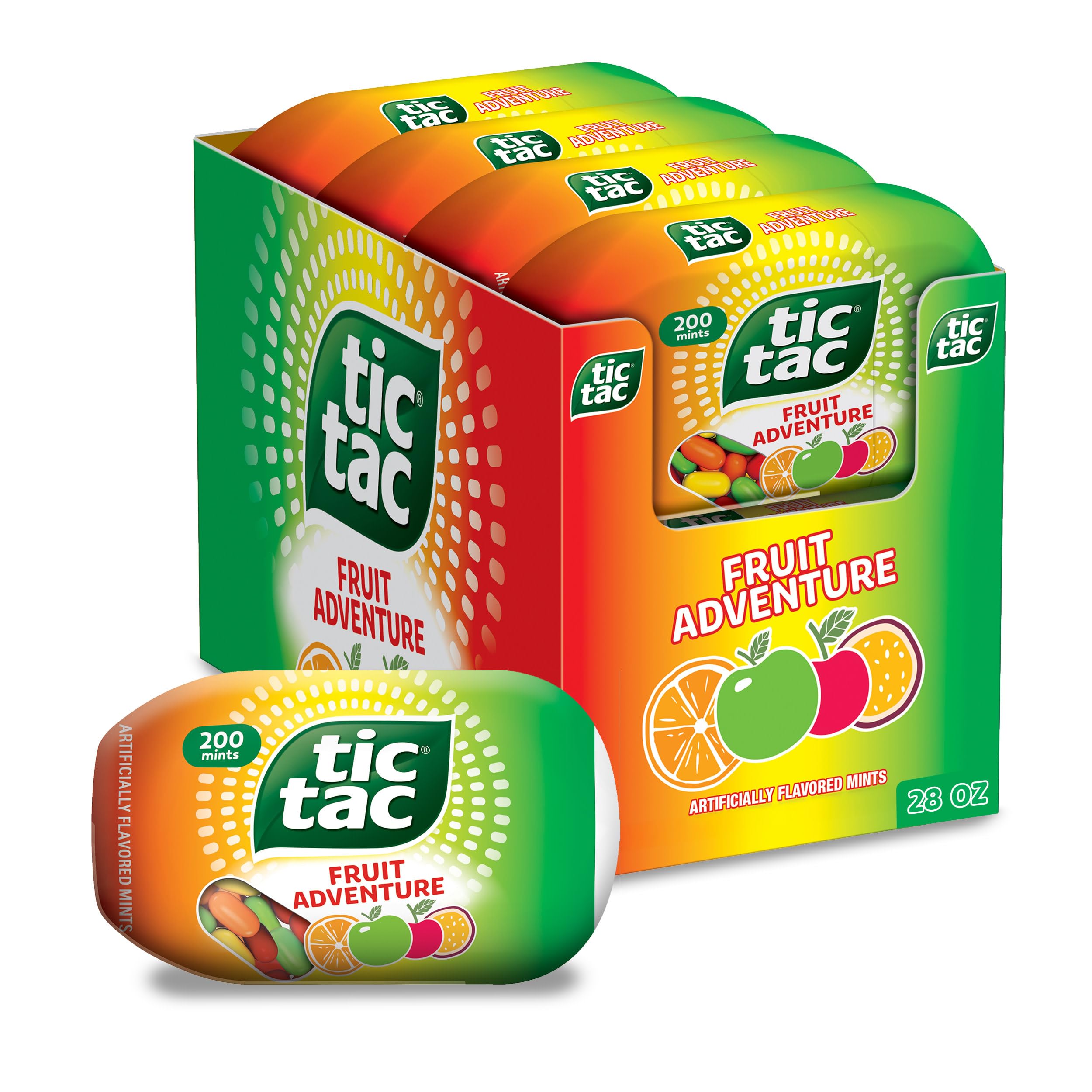 Amazon.com : Tic Tac, Fruit Adventure Mints, On-The-Go Refreshment