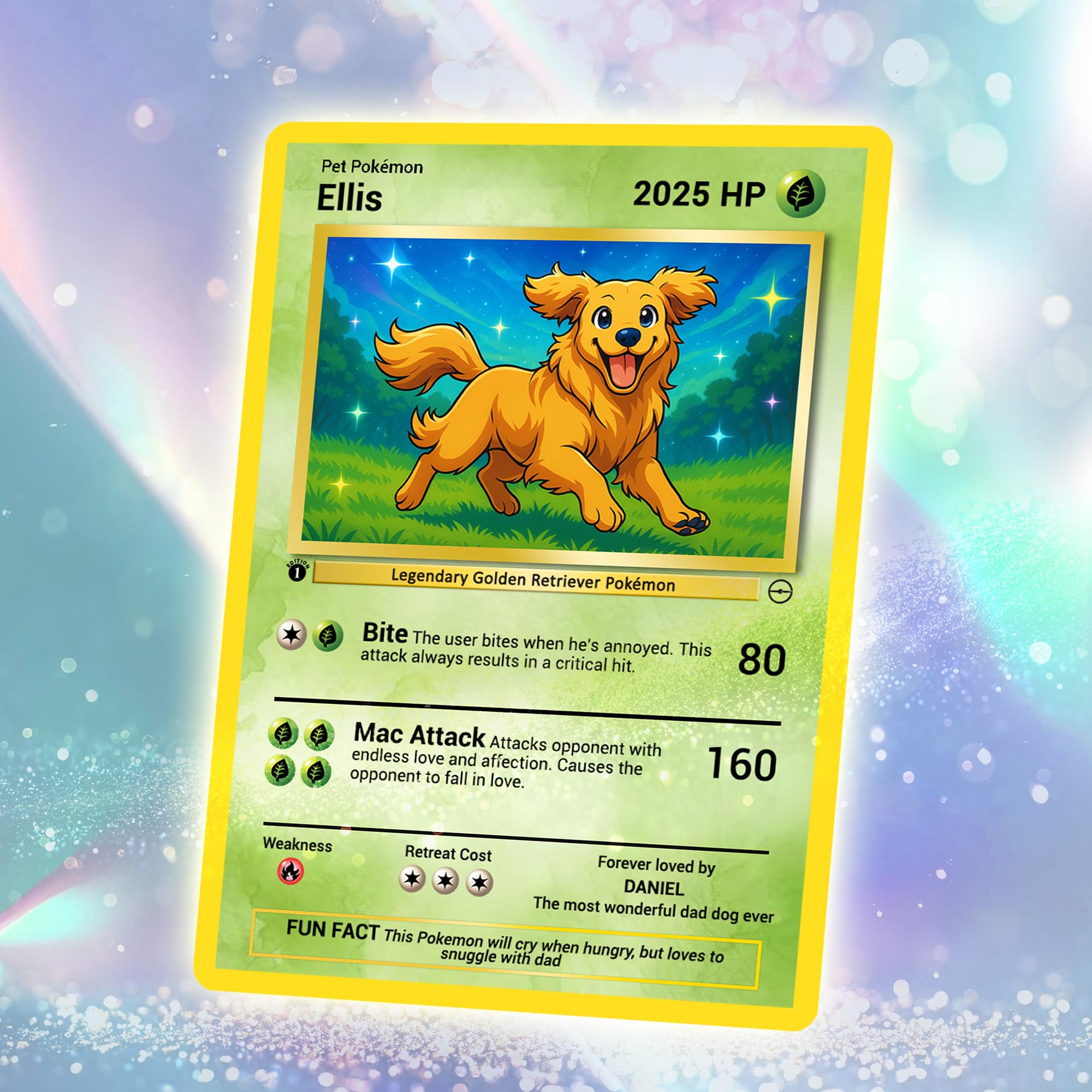 Amazon.com: Nestura Custom Card for Pet Lovers | Personalized Game-Inspired  Furry Friend Birthday Gifts | Customizable Trading Card with Dog Cat Photo 