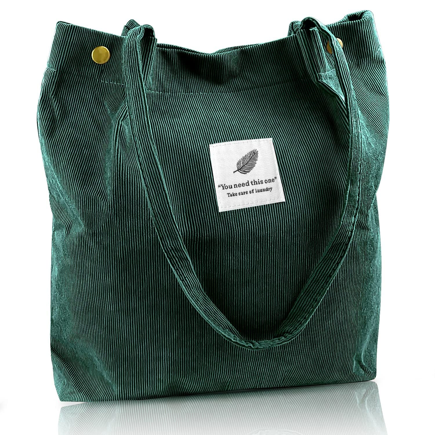 Korean Canvas Corduroy Tote Bag Casual Work Shoulder Handbags | Multi-Purpose Bag |Sturdy Canvas Bag with Large Capacity | Shopping Bag for Office, College & Daily Use Korean Canvas Corduroy Tote Bag Casual Work Shoulder Handbags | Multi-Purpose Bag |Sturdy Canvas Bag with Large Capacity | Shopping Bag for Office, College & Daily Use