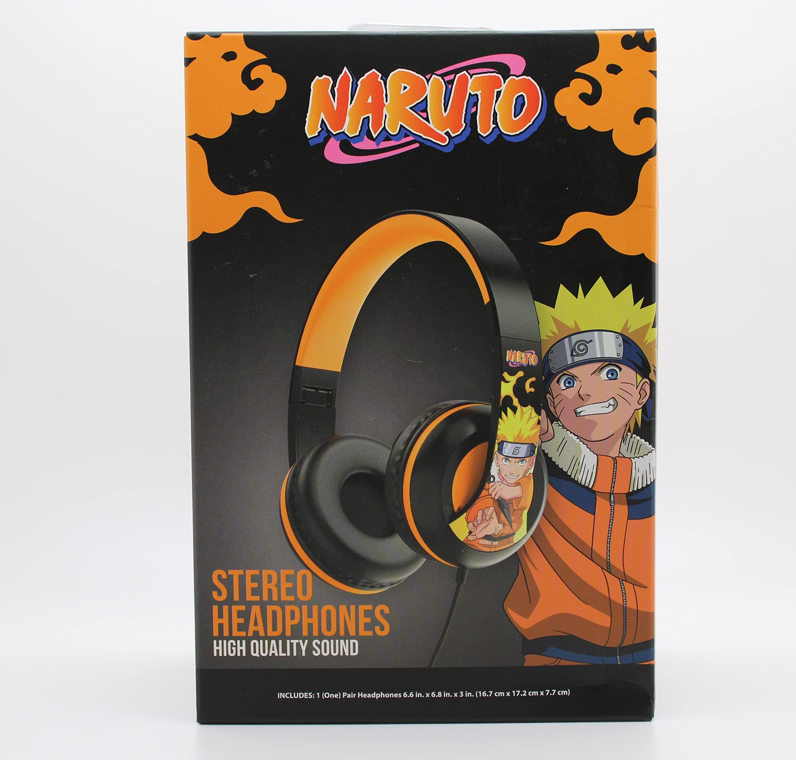 Anime Figure Wired Kids Headphones Stereo Sound - 3.5mm Jack - Adjustable Headband - Comfortable Ear Cushions - Foldable Design - Over Ear for School, Home, Travel