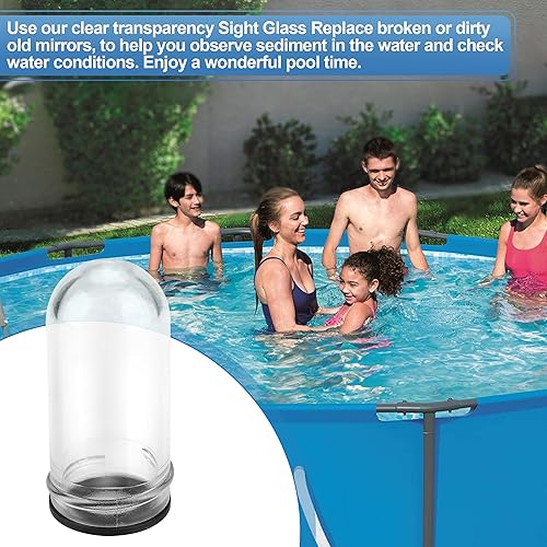 Miniatura 7 de Ophjerg Vista de piscina para válvulas de filtro Hayward Parte SPX0710MA, multipuerto en tierra bomba de arena filtro válvula de visión botella con