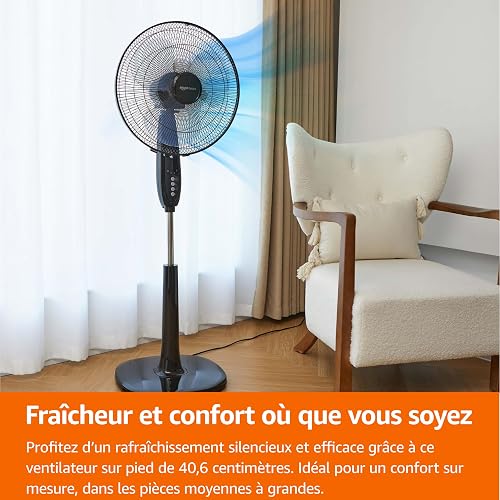 AmazonBasics:, AC motor, Black - 5