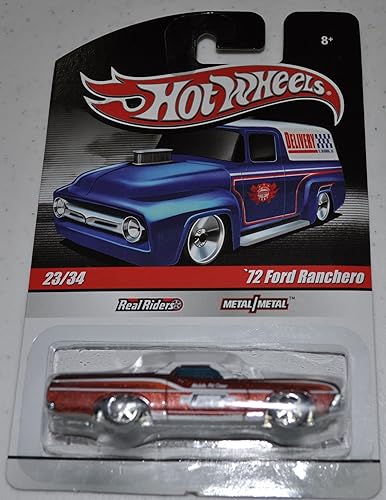 Ford Ranchero '72 - Real Riders - Hot Wheels fundido a presión