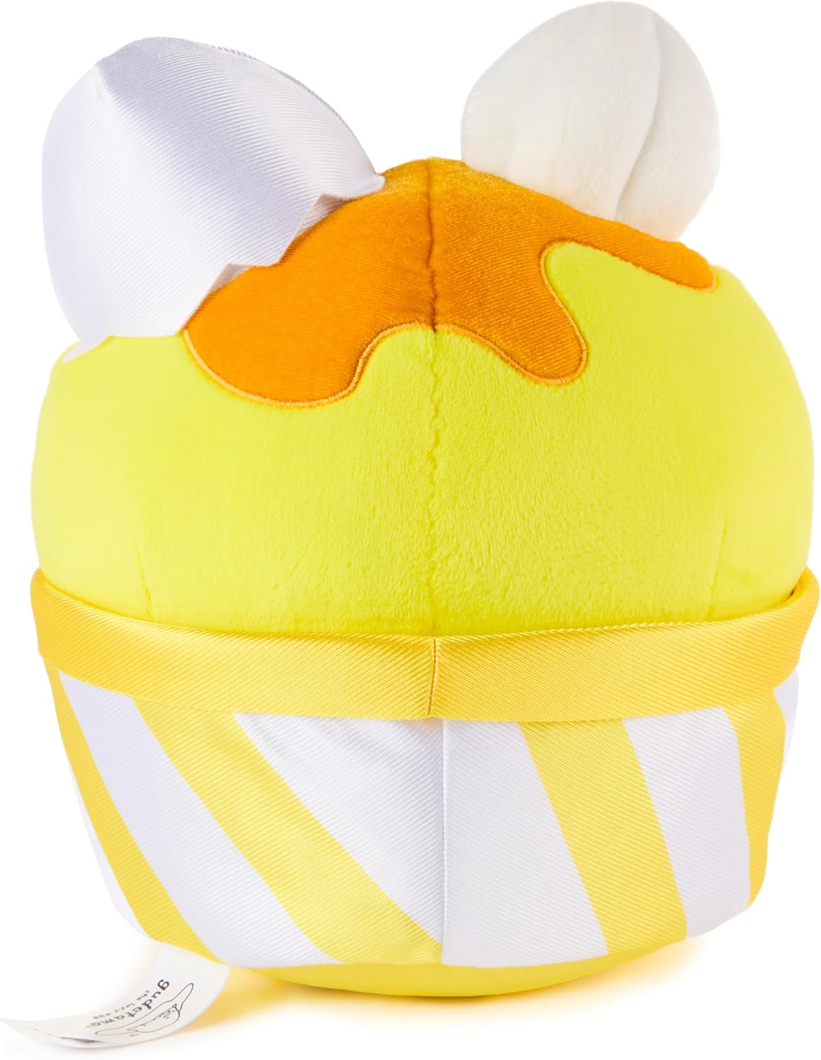 GUND Sanrio Gudetama The Lazy Egg Stuffed Animal, Gudetama Ice Cream Cup, Plush Toy for Ages 1 and Up, 9”